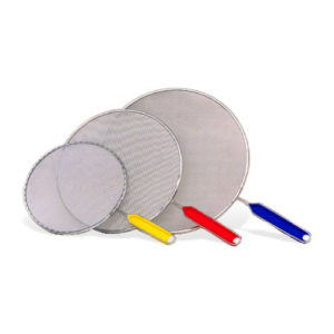 Sietas uždengia keptuvę, sidabrinę, skersmuo 20 cm